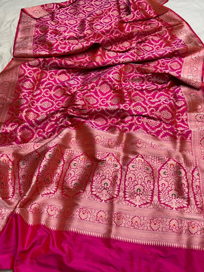 Banarasi Minakari Pure Silk Saree