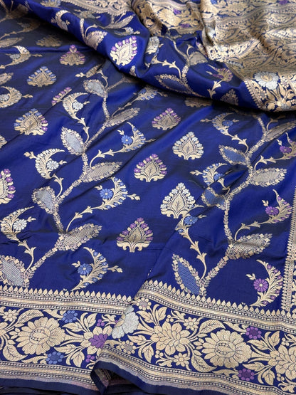 Banarasi Minakari Pure Silk Saree
