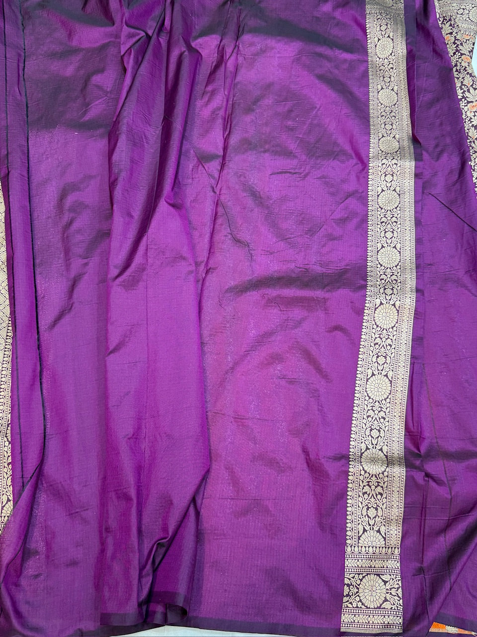 Banarasi Minakari Pure Katan Silk Brocade Saree