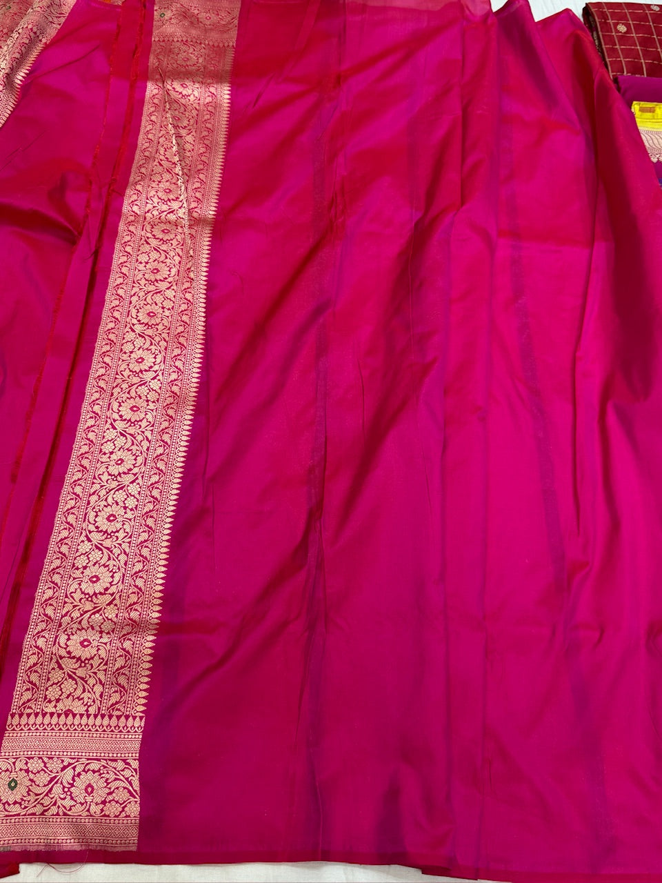 Banarasi Minakari Pure Silk Brocade Saree