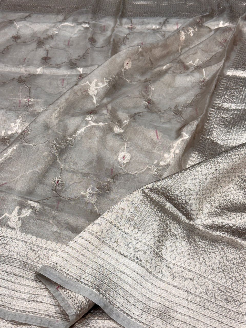 Gold Tissue Silk Saree