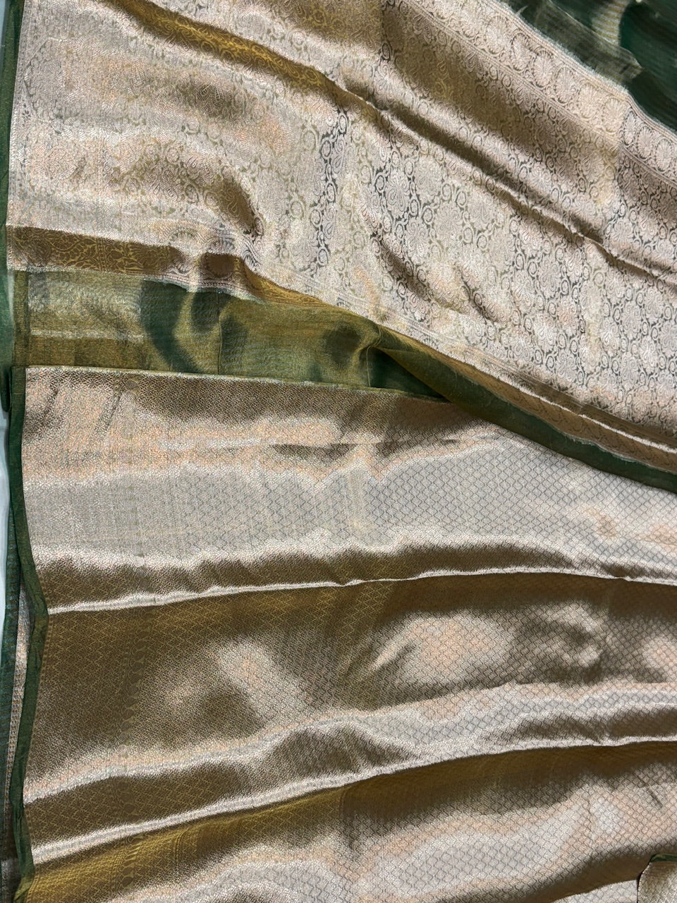 Green Pure Tissue Saree