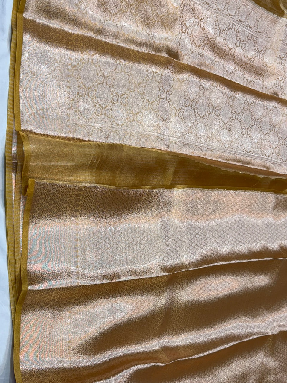 Gold Pure Tissue Saree