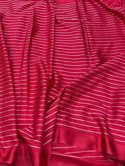 Handwoven Pure Banarasi Mashru Silk Saree