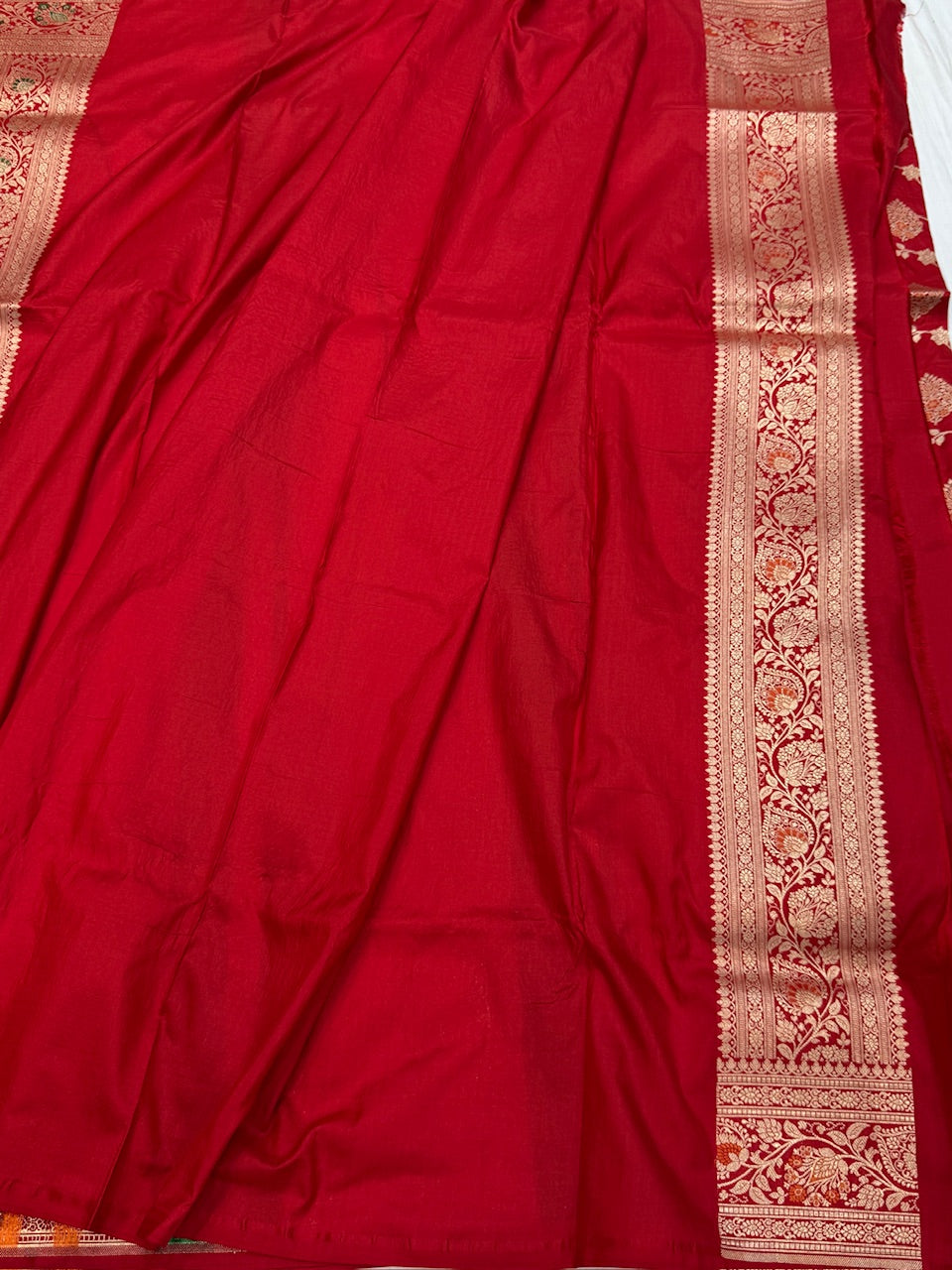 Banarasi Minakari Pure Katan Silk Saree | Pure Silk | Minakari Work | Cutwork Technique | Banarasi Katan Silk Saree