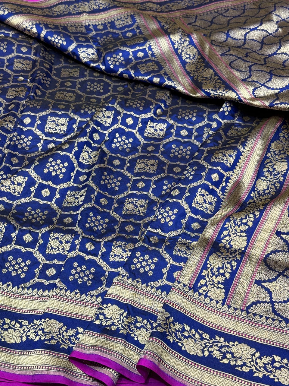 Banarasi Pure Katan Silk Saree | Pure Silk | Cutwork Technique | Banarasi Katan Silk Saree