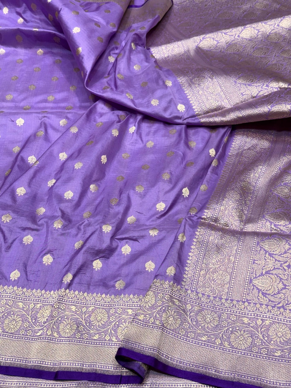 Banarasi Pure Katan Silk Saree | Pure Silk | Cutwork Technique | Banarasi Katan Silk Saree