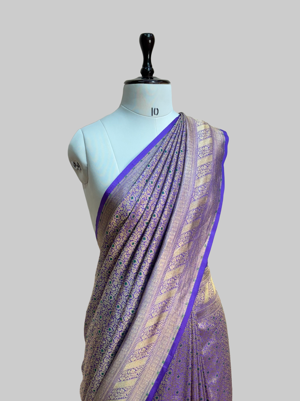 Banarasi Minakari Pure Katan Silk Brocade Saree – Rich Traditional Brocade Weave