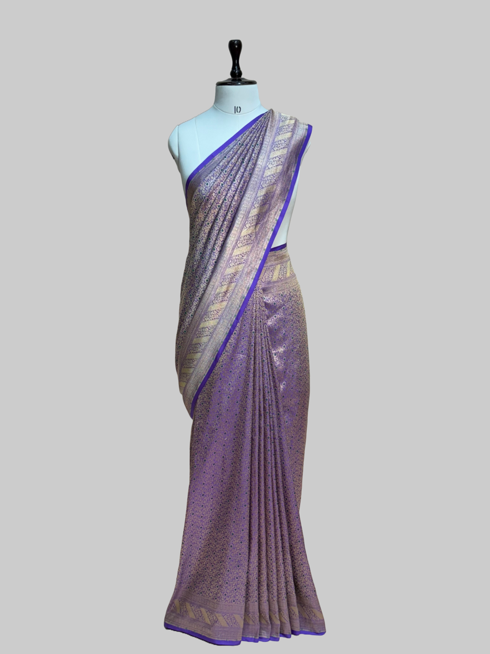 Banarasi Minakari Pure Katan Silk Brocade Saree – Rich Traditional Brocade Weave