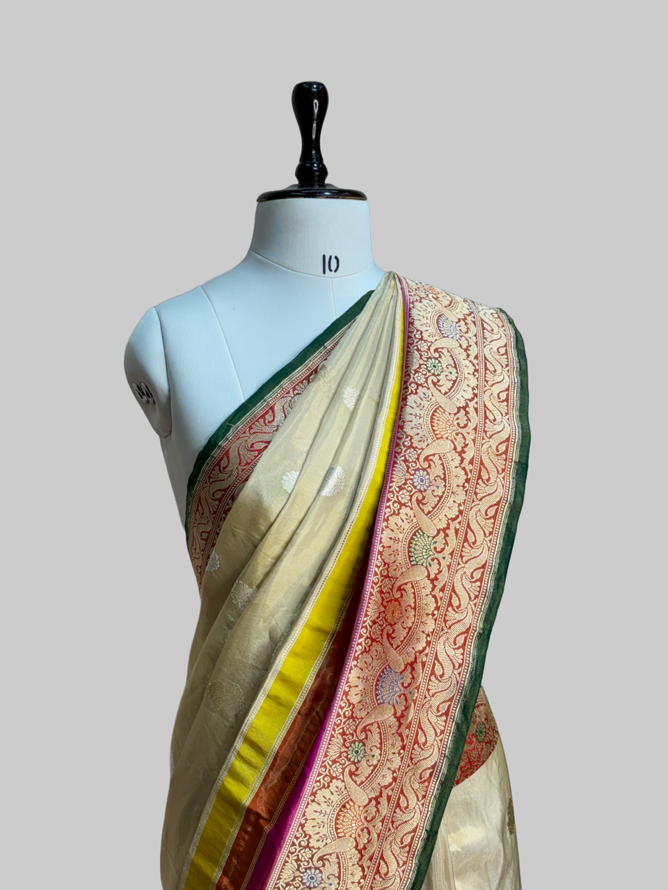 Handwoven Pure Banarasi Tissue Saree