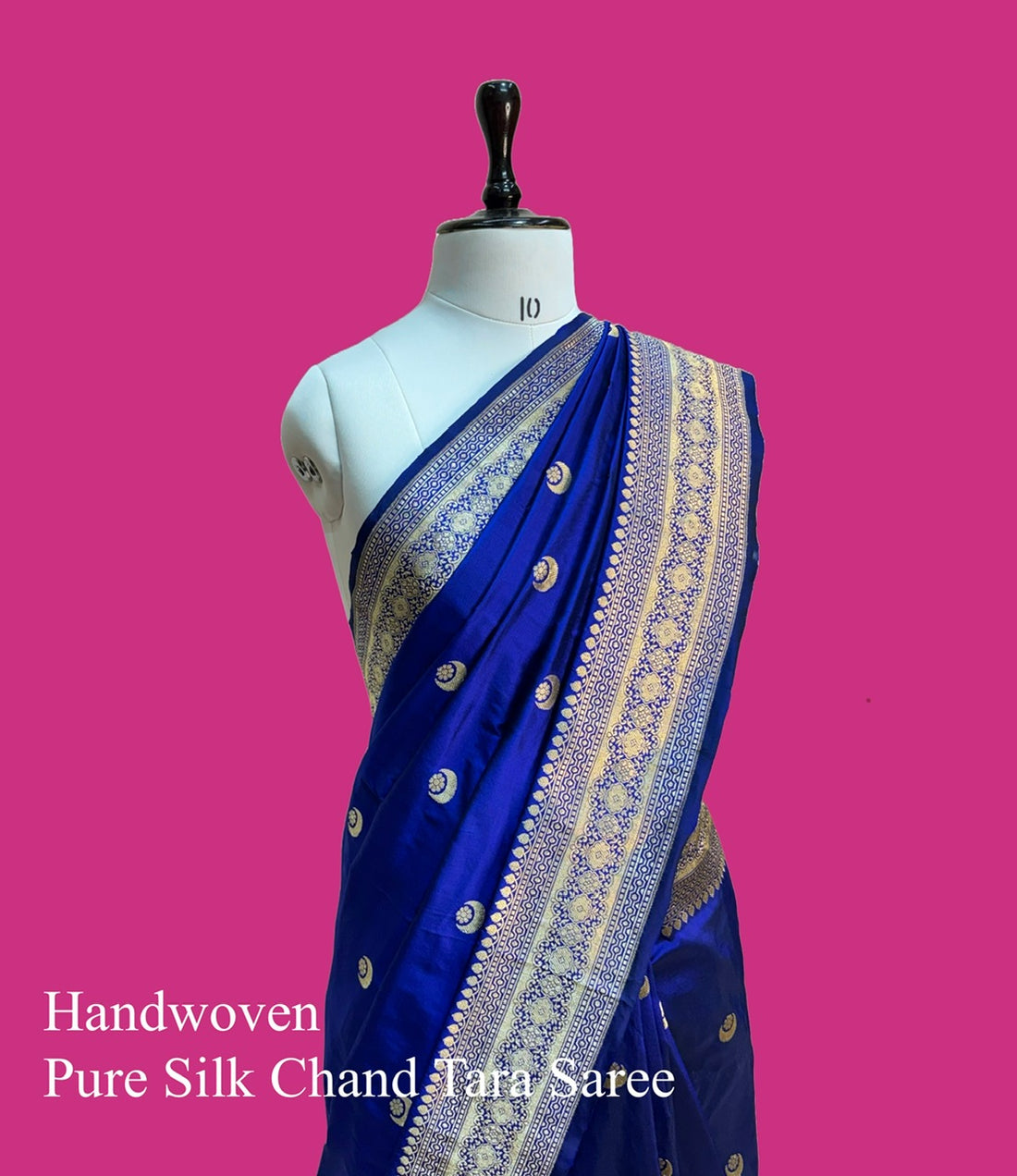 Chand Tara Handwoven Pure Banarasi Silk Saree