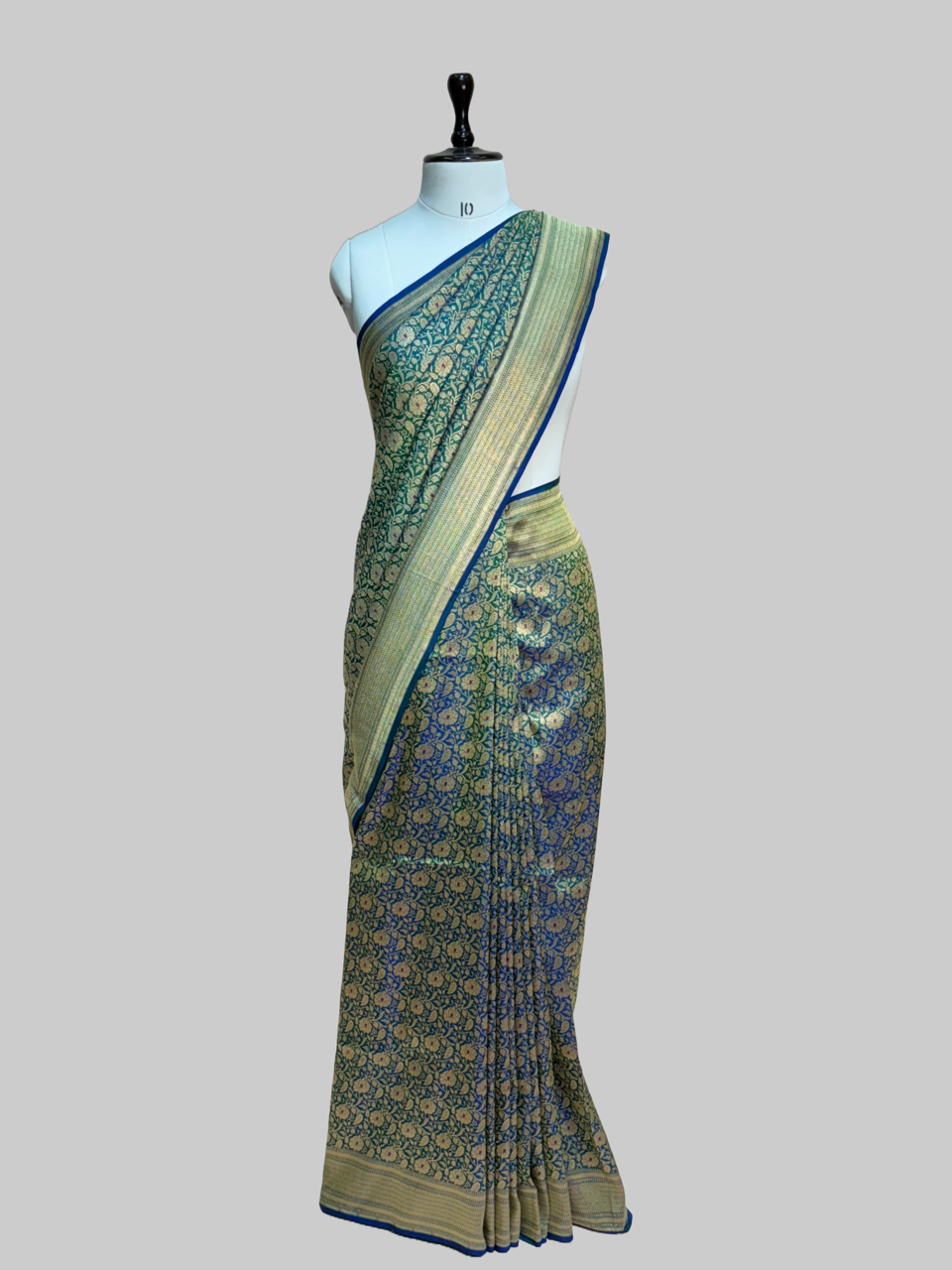 Banarasi Minakari Pure Katan Silk Brocade Saree – Rich Traditional Brocade Weave