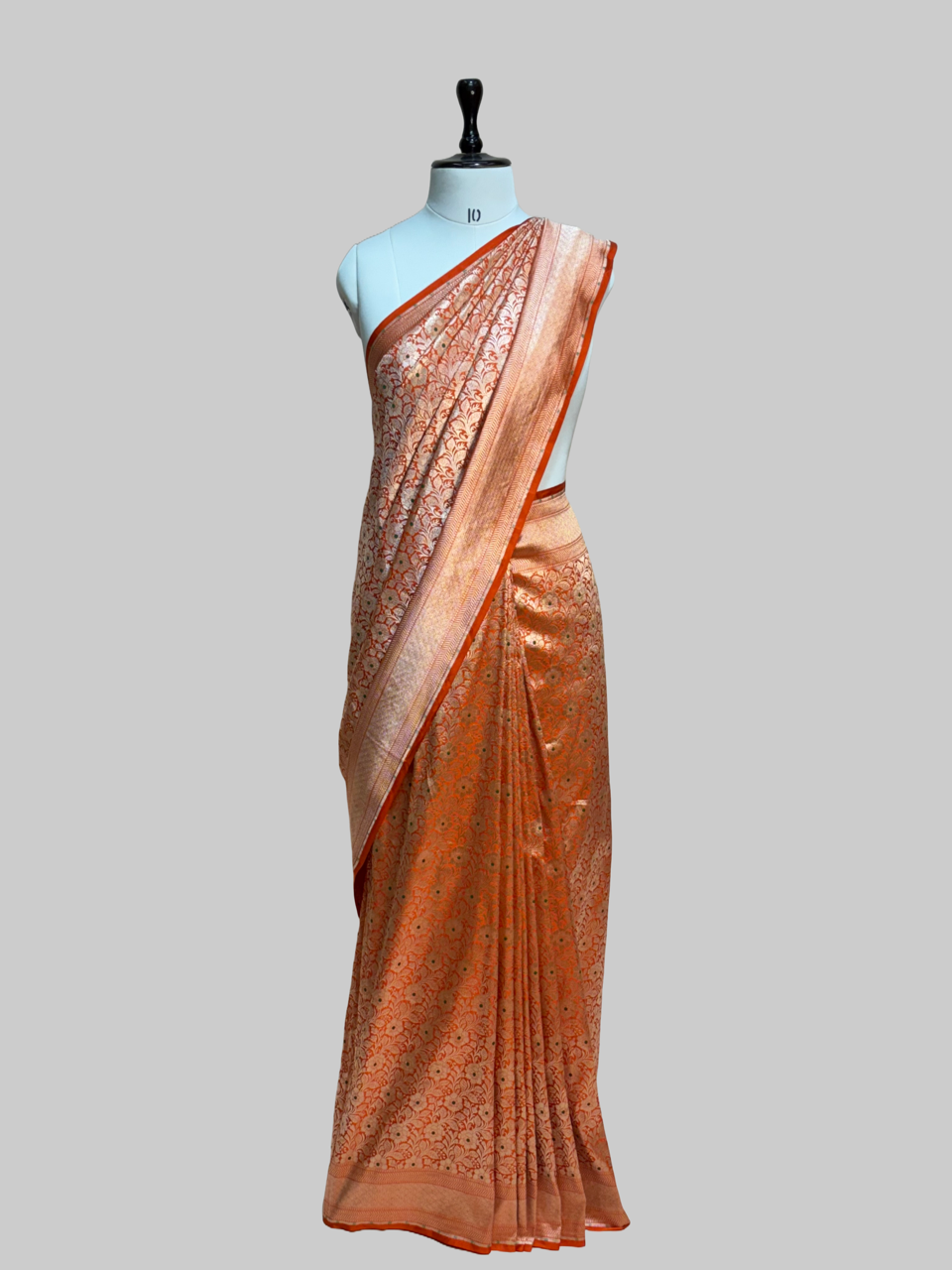 Banarasi Minakari Pure Katan Silk Brocade Saree